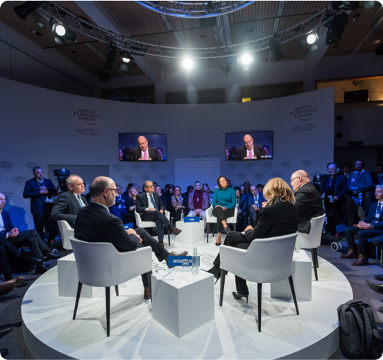 Conference between people